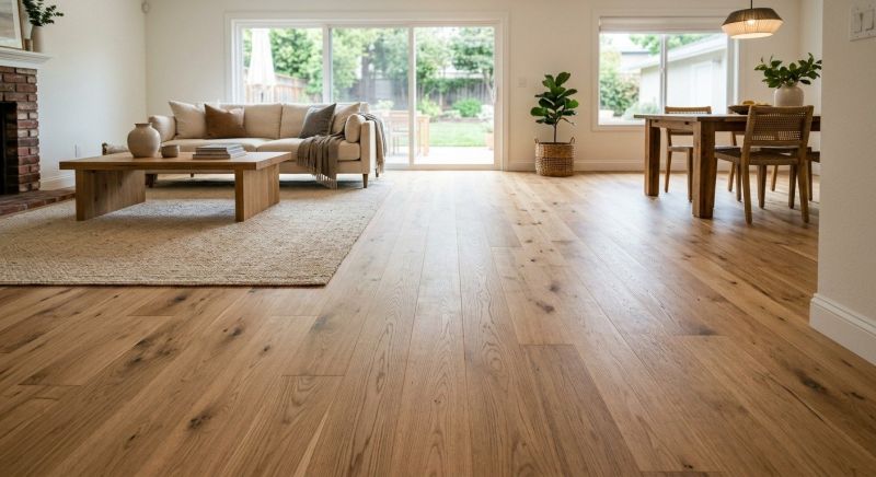 Dark Wood Floor Installation in Fort Worth, TX